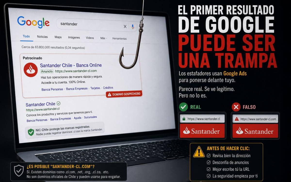 El primer resultado de Google puede ser una trampa